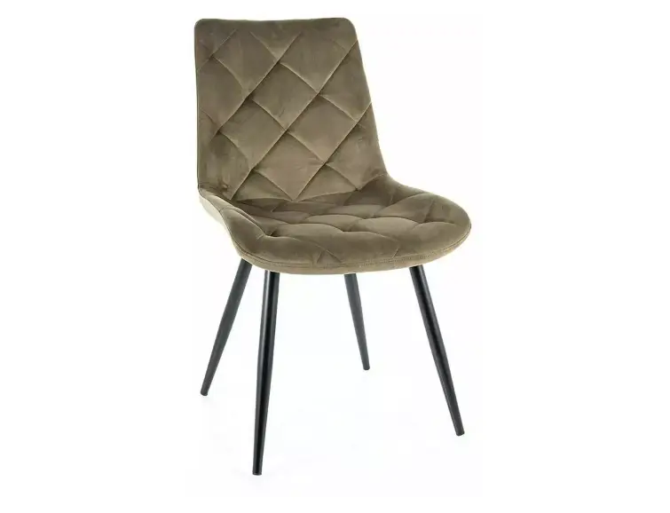 Jídelní židle RALPH VELVET olivová