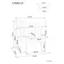 Fotel Camellia 1 Velvet