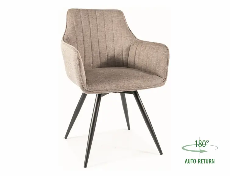 ŽIDLE BALLO BREGO ČERNÁ/BÉŽOVÁ 34