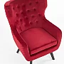 MARVEL fotel wypoczynkowy bordowy / czarny