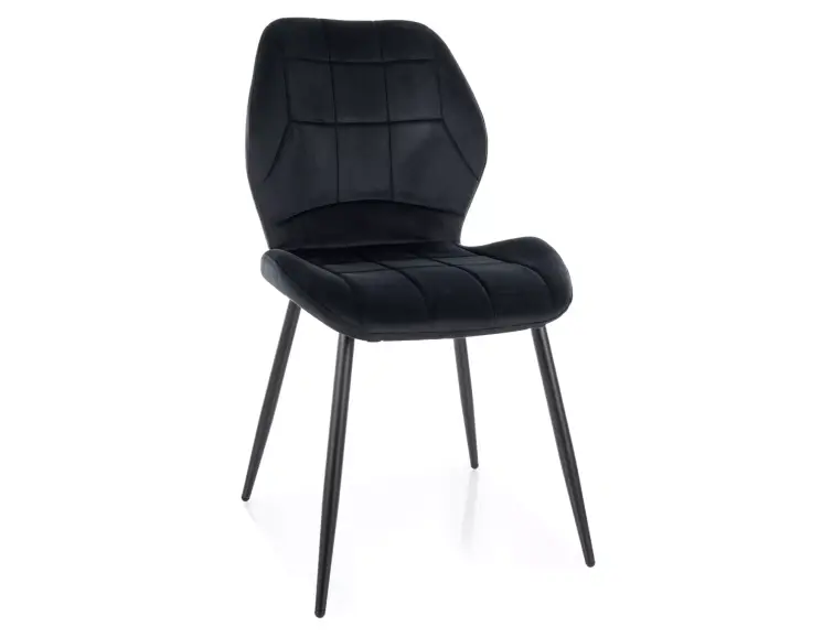 Jídelní židle JAKE VELVET černá