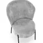 CEZAR fotel wypoczynkowy, popielaty (1p=1szt)