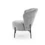 CEZAR fotel wypoczynkowy, popielaty (1p=1szt)