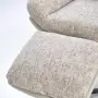 KRONOS fotel z podnóżkiem, beżowy / wielobarwny (1p=1szt)