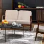 MILANO 2S sofa - beżowy tap. Castel 15 (1p=1szt)