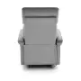 SEMIR fotel z funkcja elektrycznego rozkładania / gniazdo USB, popielaty (2p=1szt)