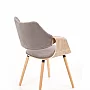 K396 krzesło jasny dąb / popielaty (1p=1szt)