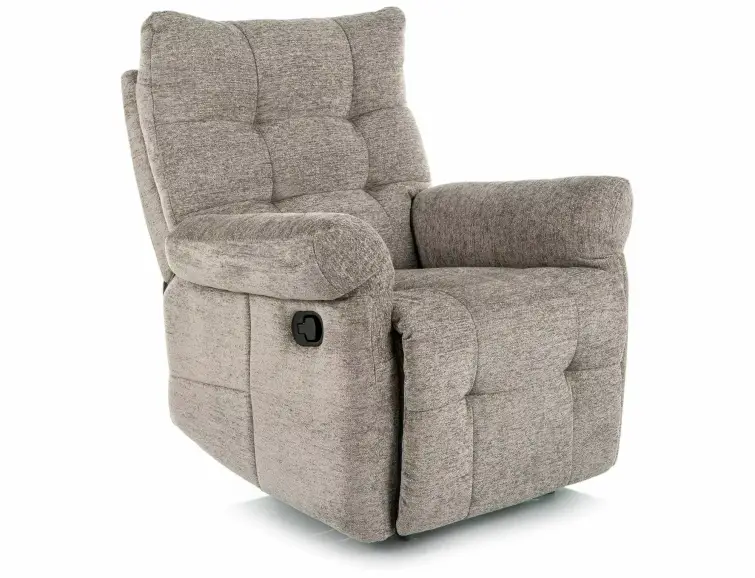 Polohovací křeslo ATOS, Šedé