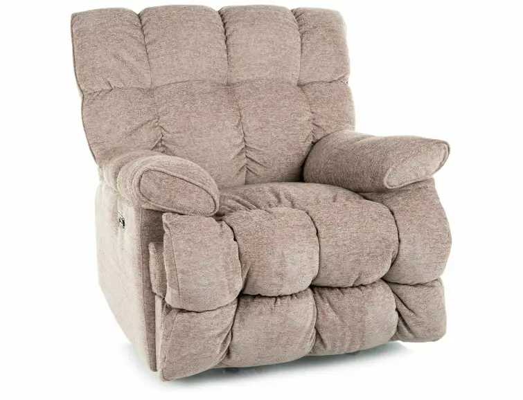 Polohovací křeslo HOMER, Tmavě béžové 