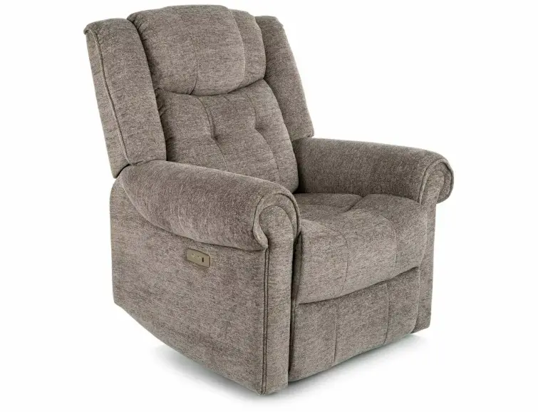 Relaxační rozkládací křeslo PARYS, šedé