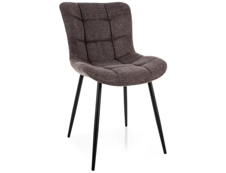 Židle Julia Brego, černý rám / cappuccino