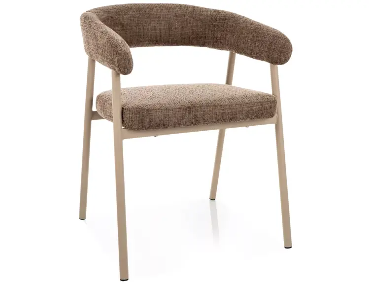 Jídelní židle/křeslo KATANA, kašmír/cappuccino