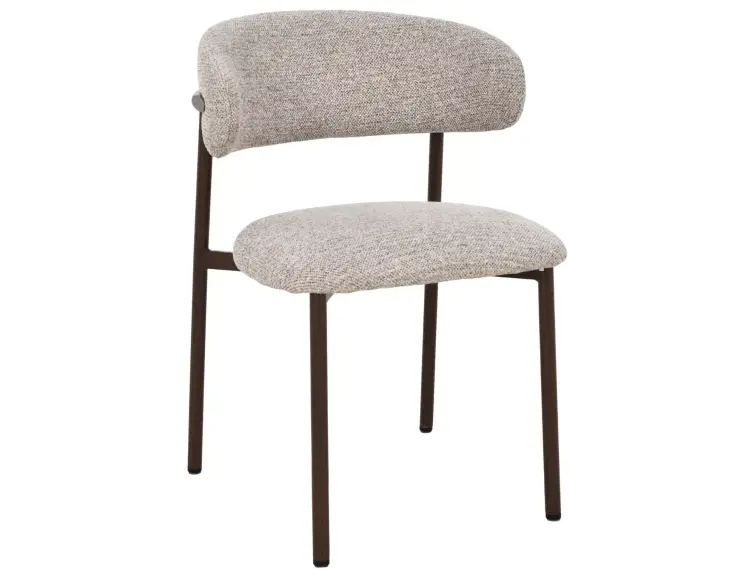 Jídelní židle ELTON II ořechový rám/ béžové 