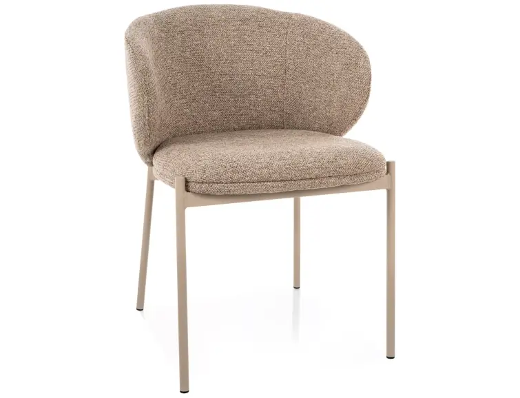 Jídelní židle KIOTO, kašmírový rám / béžové