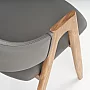 K247 krzesło popiel-dąb miodowy (1p=2szt)