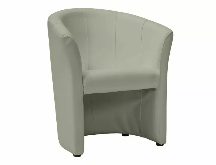 Křeslo TM-1 ekokůže šedé