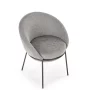 Jídelní židle/křeslo K482 šedé